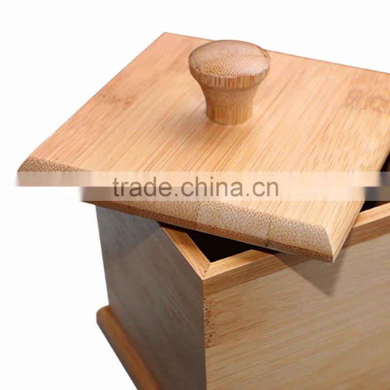 100% Natural Customized Original Cheap Bamboo Spice Jar