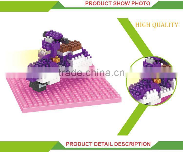 Most popular diy motorcycle set plastic building intellect blocks toys