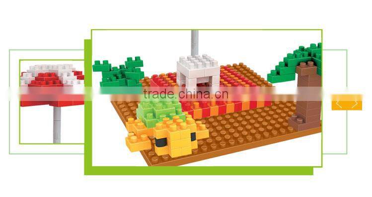 Most popular diy educational baby play small plastic building connector toys