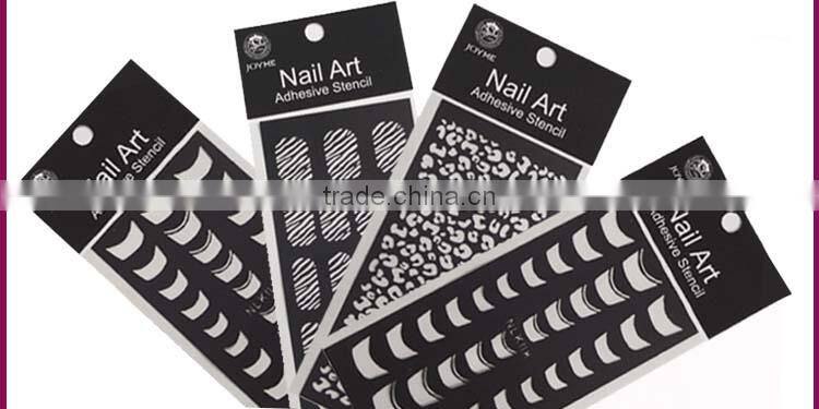 Zhejiang Joyme designs fashion nail polish meteor stencil