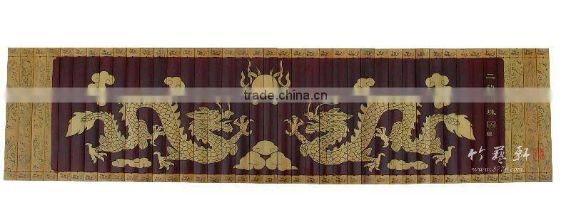 bamboo painting handicraft