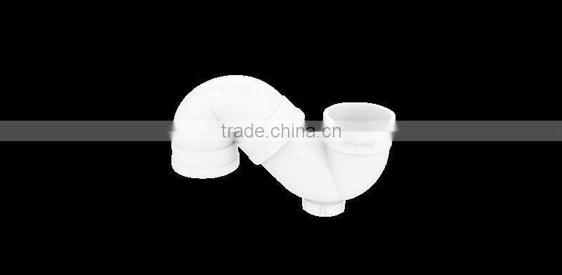 Factory price Manufacturer good quality PVC Fitting UPVC Rubber Joint plastic fitting for drainage GB U trap