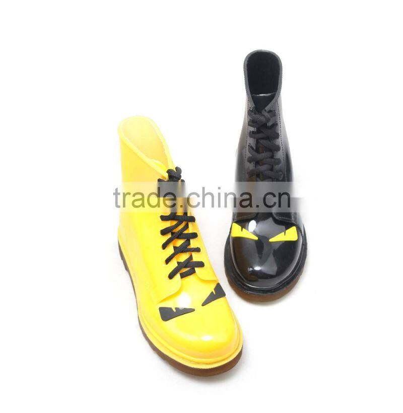 2017 new style rain boots women wellington boots