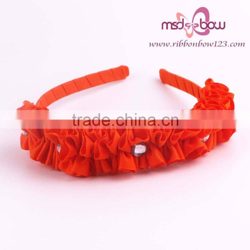 Fancy baby headbands Baby girls flowers cotton elastic headband for girls