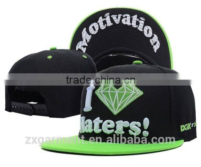 ZX 100% cotton washed and embroideried brand Hip Hop cap