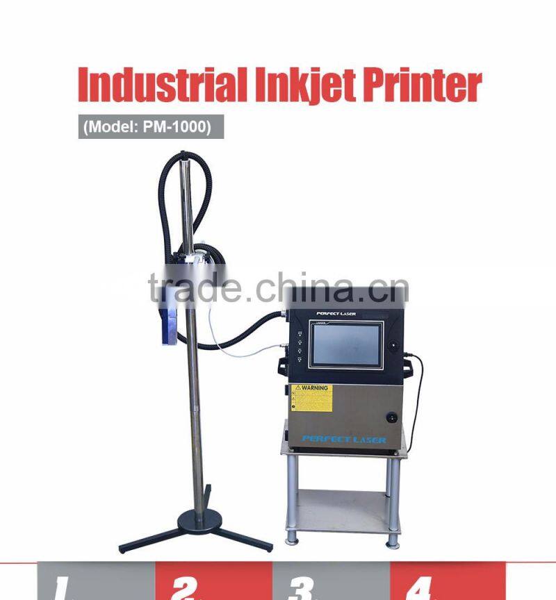 Perfect Laser- Automatic High Speed Two-dimensional Computer Continuous Code Barcode Inkjet Printer for Cable PM-1000-5