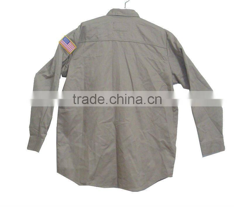 Spring&Fall 100%cotton flame retardant workwear uniforms