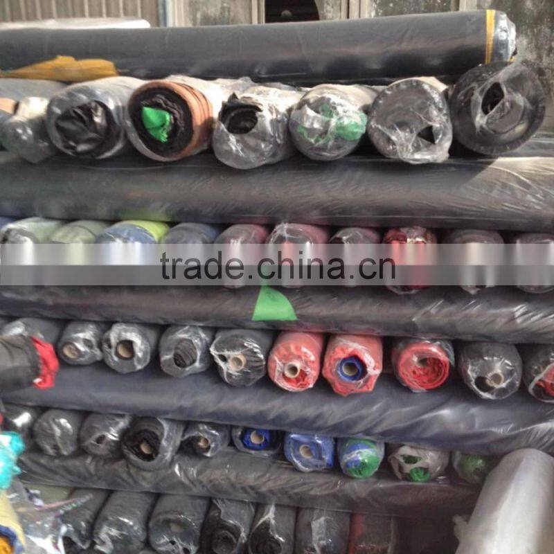 polyester oxford fabric with pvc coating stock lots