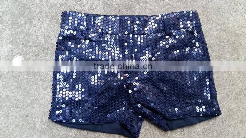 New style stock lots girl hot sexy shining shorts