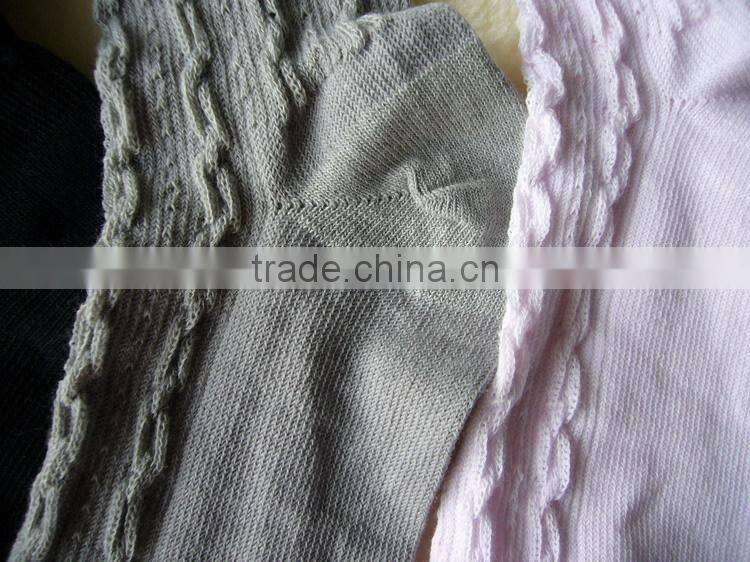 Cute pattern low cut girls cotton sock