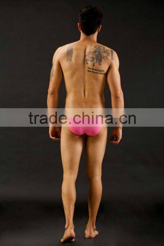 100%nylon super sexy boxer brief for men