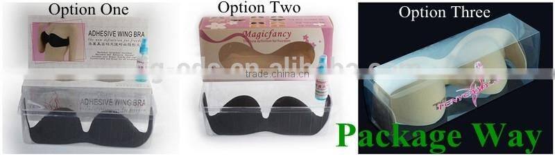 in stock new arrived comortable fashion invisible wing bra bra big cup