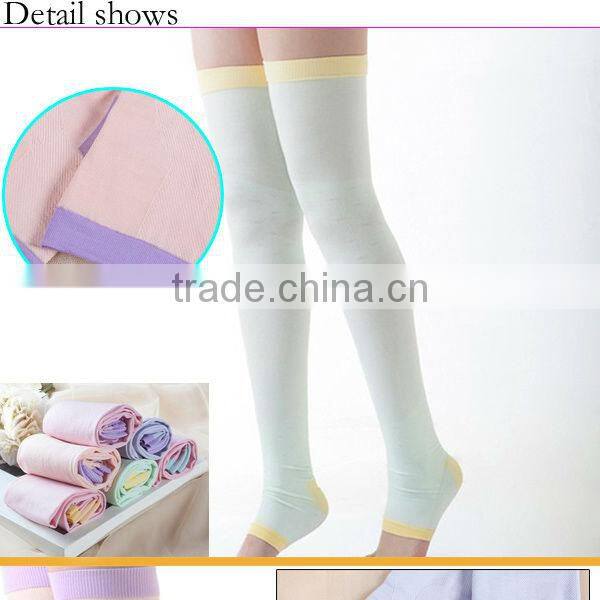 good quality fashion colourful thigh-high stockings