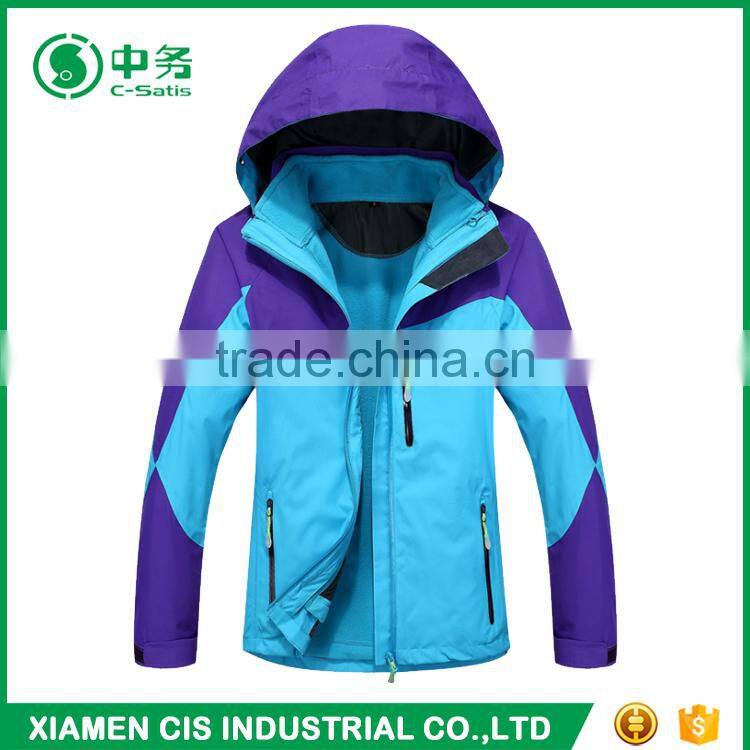 2017 Hot Sale Winter Waterproof Ski Wear Blank Snowboard Jacket for Women