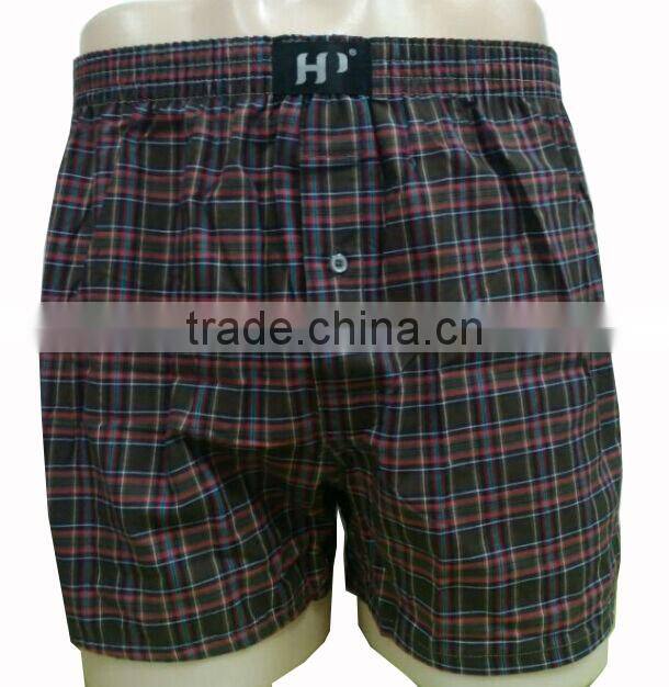 men woven boxer shorts