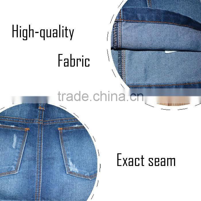 Hot sale boutique jeans short dress top quality comfortable jeans dress