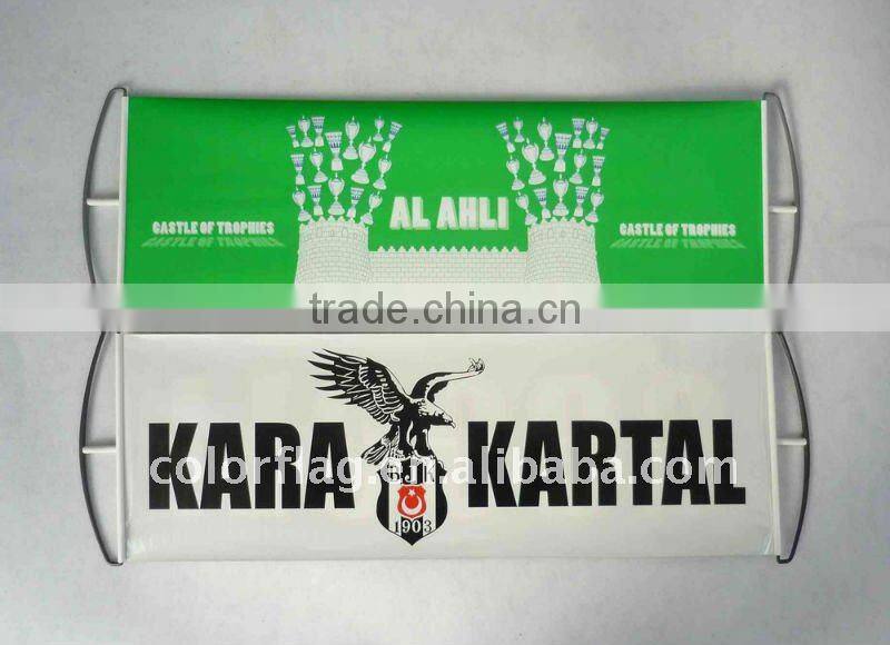 hand rolling banner