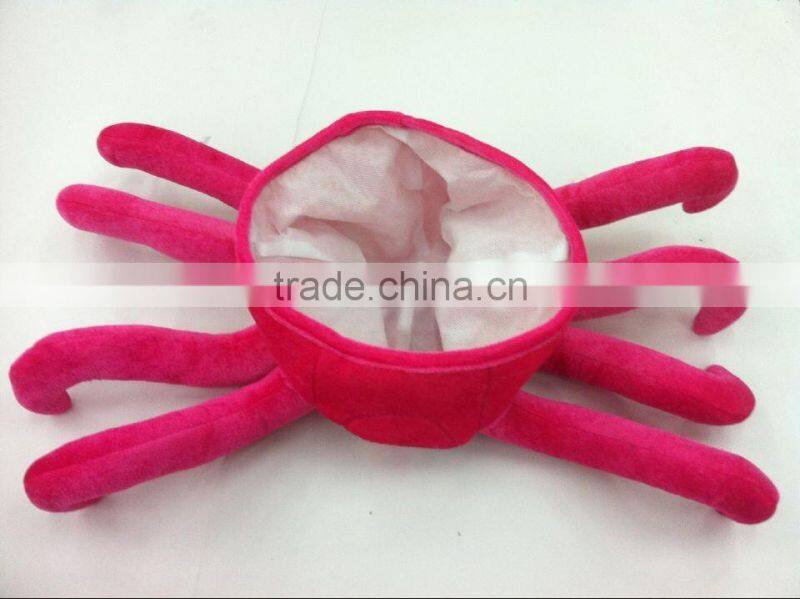 Wholesale Funny Octopus animal shape carnival hats