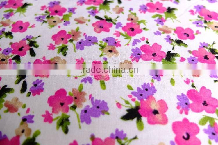 Fashion shirt garment plain dyed TC 45x45 poplin fabric