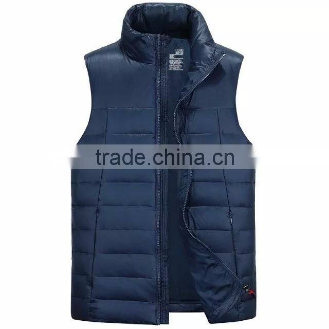 2016 Foldable Lightweight Western Mens Goose Down Vest