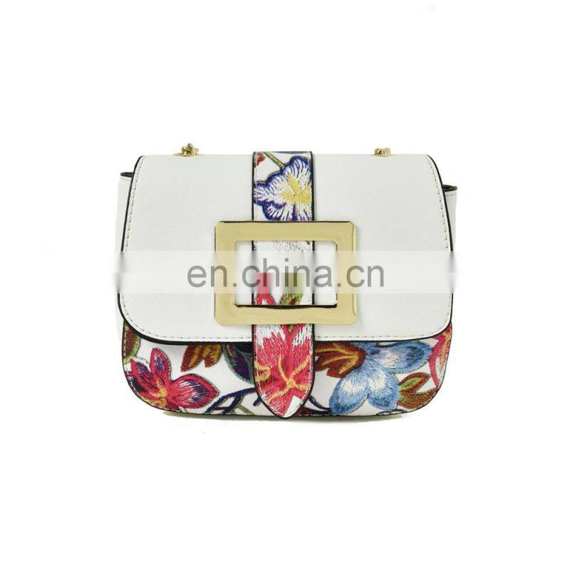 National Style Embroidery Bag Fashionable Hand Bag Shoulder Pack Tide Bag