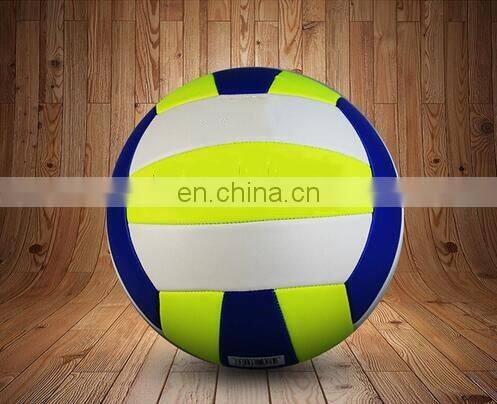 Super soft PVC foamed official size volleyball,beach playing adult