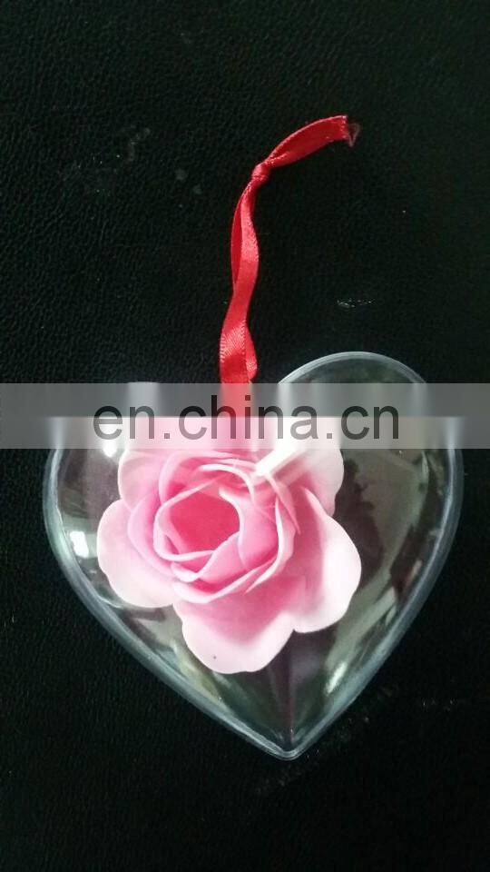 2016 New Transparent plastic open ball