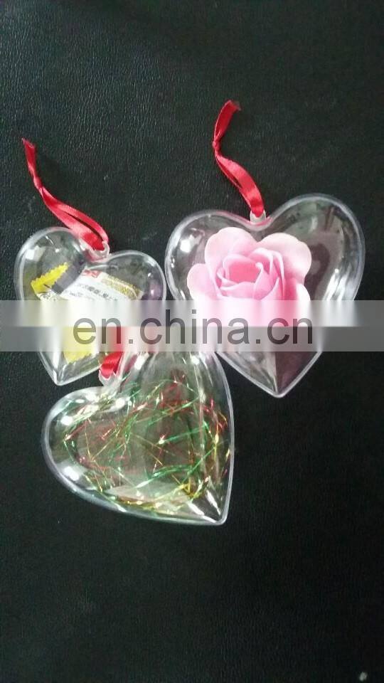 2016 New Transparent plastic open ball