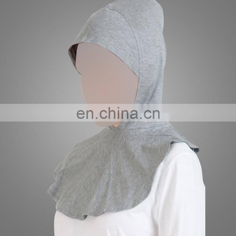 Soft Comfortable Knitted Fabric Muslim Women Hijab Cap