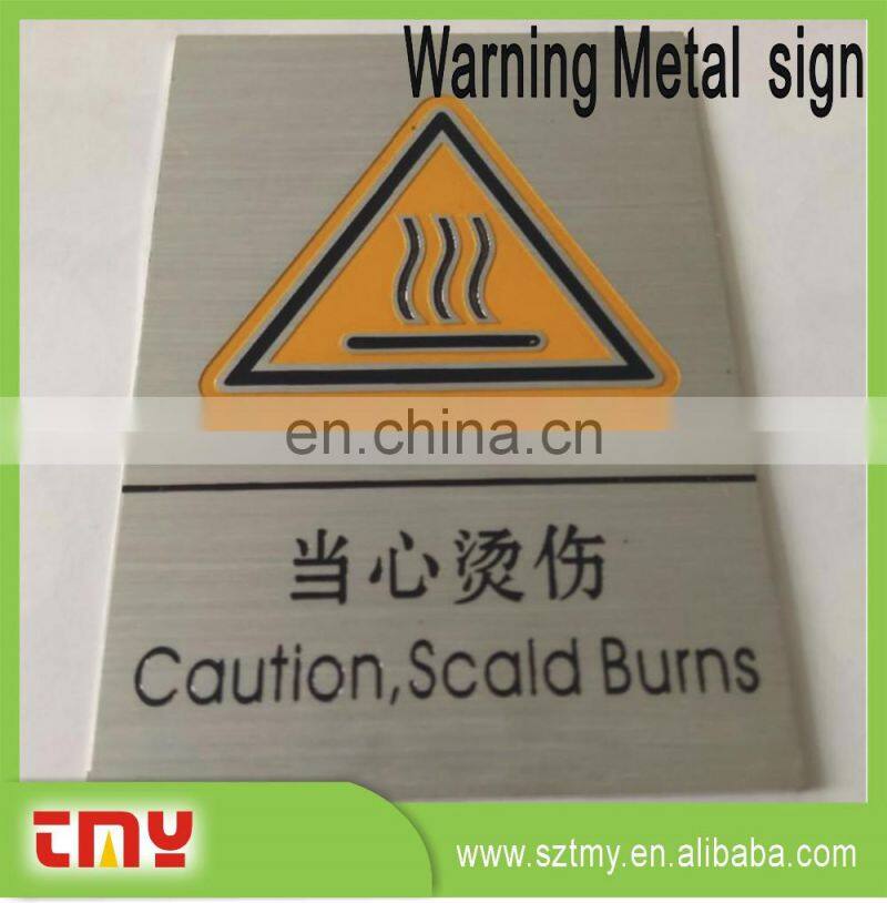 Road Advertising Safety Metal Sign,Aluminum Warning Safety Metal Sign,Custom Outdoor Safety Metal Sign