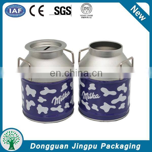 Special drink can shape coin bank tin box