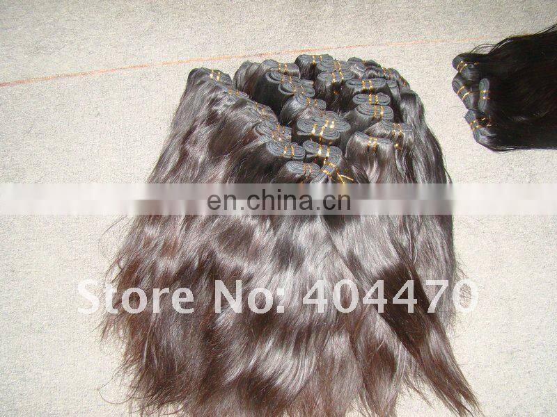 ukraine new high quality 100% indian remy hair weft(hair weaving)