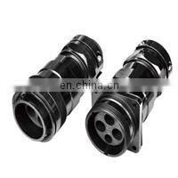 Wholesale production of plastic electrical connector YGC-C350S rj45 network waterproof IP68 waterproof connector header