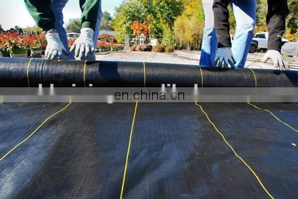 Woven Ground Cover Landscape Fabric Weed Control Earth mat Silt Fence 3' x 500'