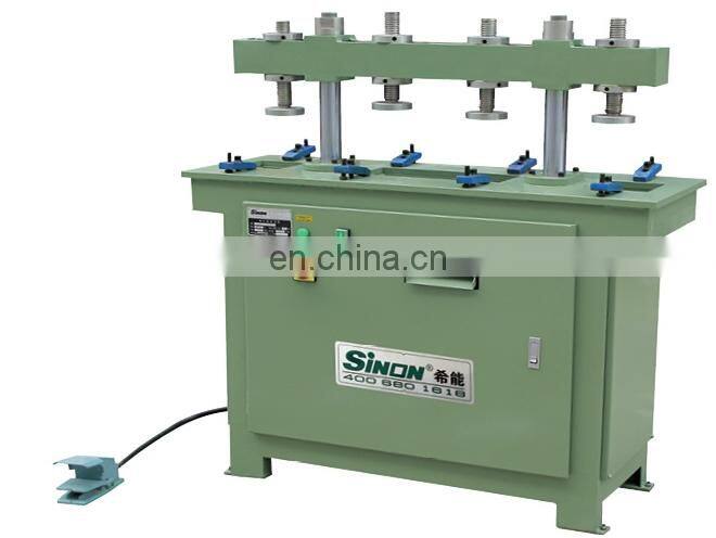 aluminium fabrication window profile hydraulic hole punching machines