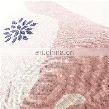 custom Durable Cotton Linen Square Decorative Throw Pillows Cushion Covers