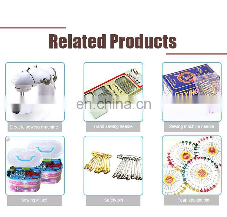 China Wholesale Custom Stainless Steel Rose Brand Home Hand Sewing Machine Needles