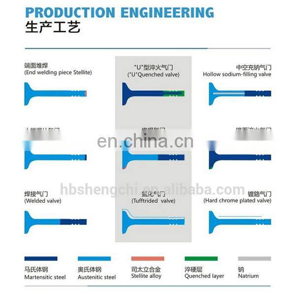 Car intake exhaust engine valve for BMW E24 E31 E26 E30 E88 M3