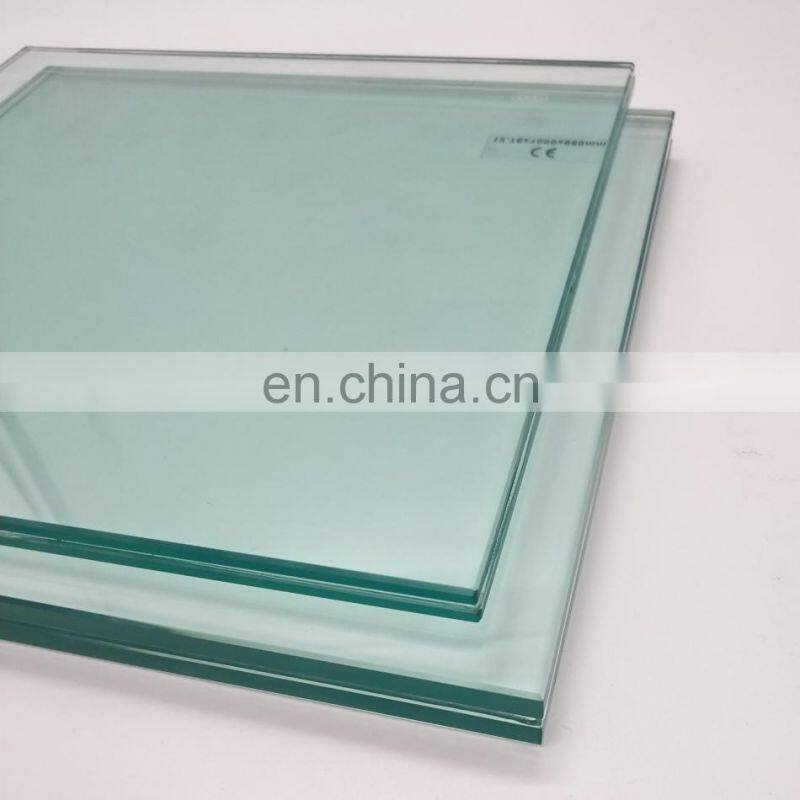 Special structural tempered laminated glass for interior stairs