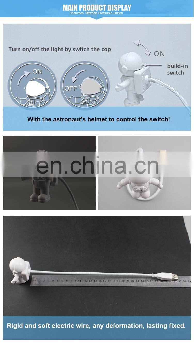 Powerful Creative USB Astronaut Night Lamp