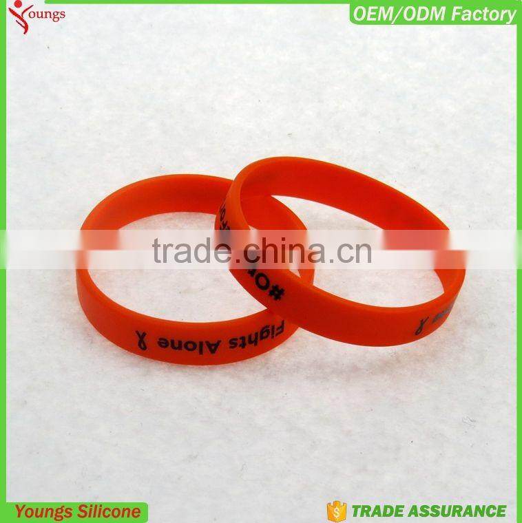 Fashion Bracelet Silicon Bracelet Rubber Silicon Bangle Custom Words Bracelet Men Jewelry