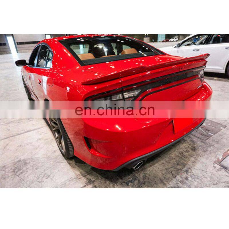 Car other exterior accessories ABS material carbon fiber rear wing spoiler for Dodge Charger SRT 2015-2019