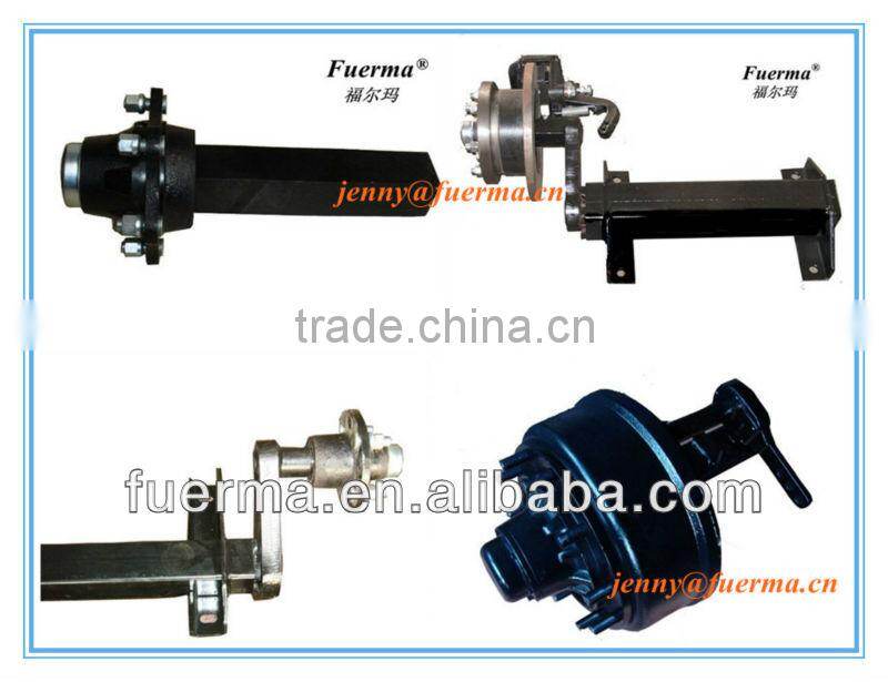boat trailer torsion axle