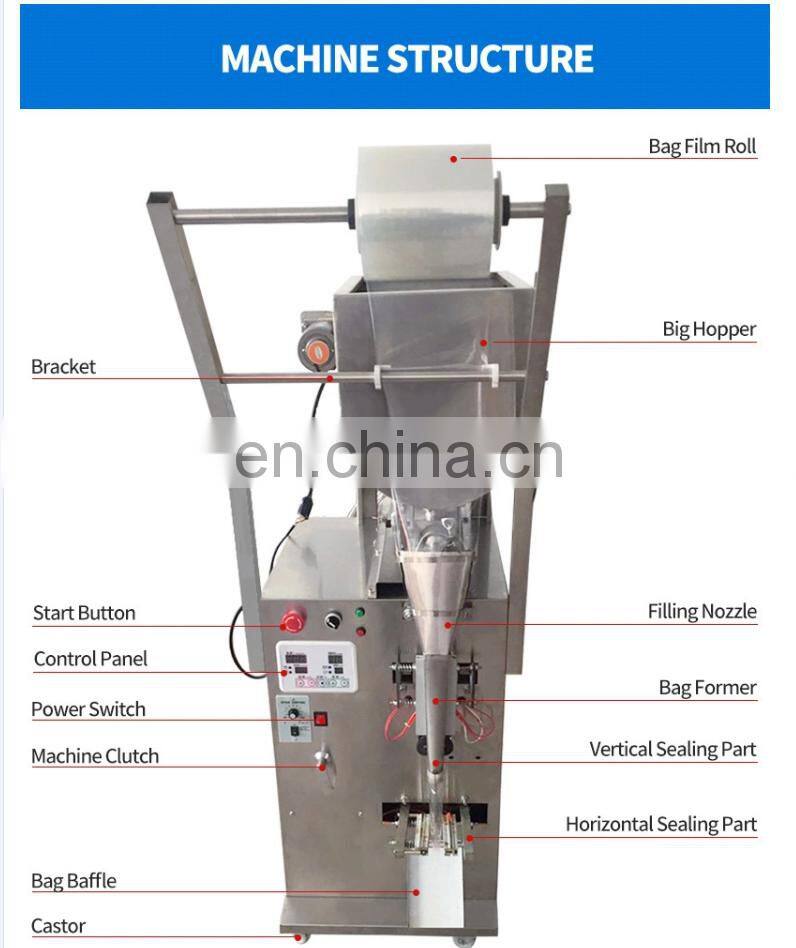 YTK Brand ketchup cosmetic oil honey sachet liquid filling machine