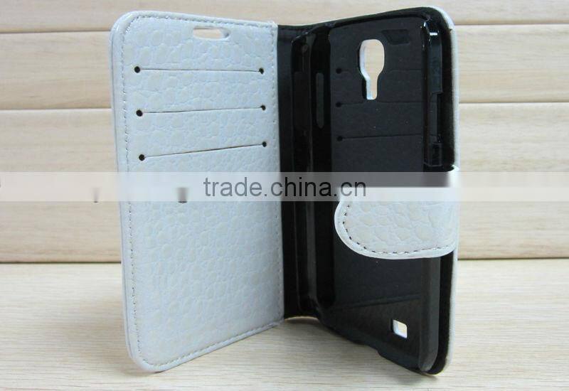 Card Slot Croco Leather Case for samsung galaxy s4/i9500