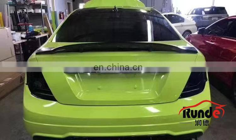 Runde Brilliant Quality Car Modification Body Parts Rear Spoiler For Mercedes-Benz W204 C180 C260 C300 C36 rear spoiler