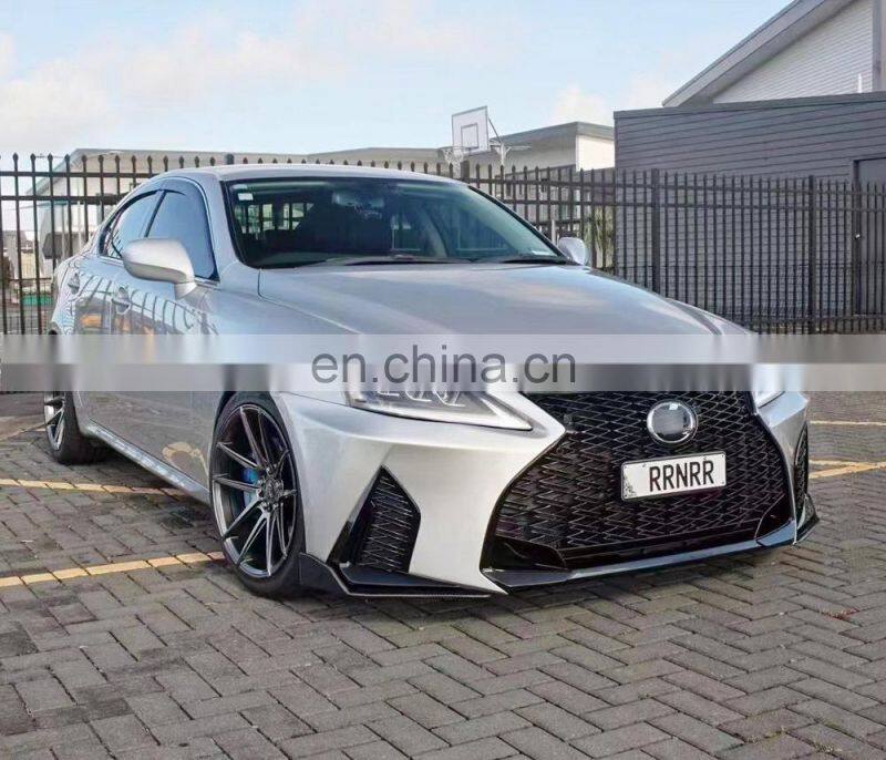 Runde Hight Quality Body Kit For Lexus 06-11 Is250 Is300 Upgrade 2021 Isf-sports Front Bumper Rear Bumper