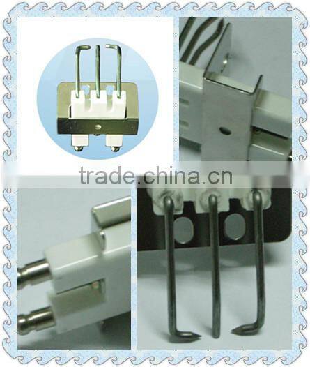 Ignition pin for industrial gas burner