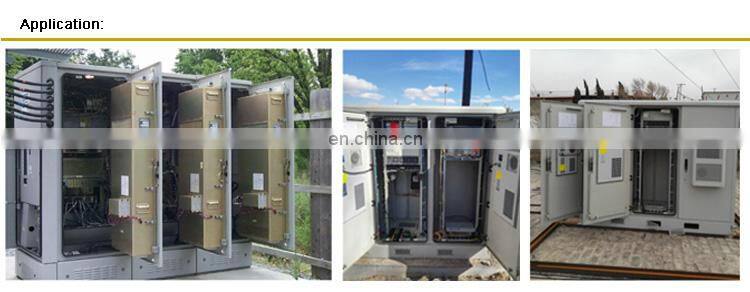 IP55 Air conditioning server rack/server case with pdu and light/outdoor storage metal enclosure telecom base station