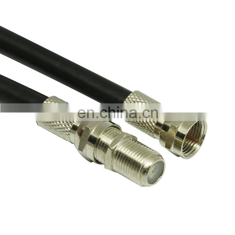 Custom Connector Coax Coaxial RG6 Satellite TV Antenna Cable Reasonable Price